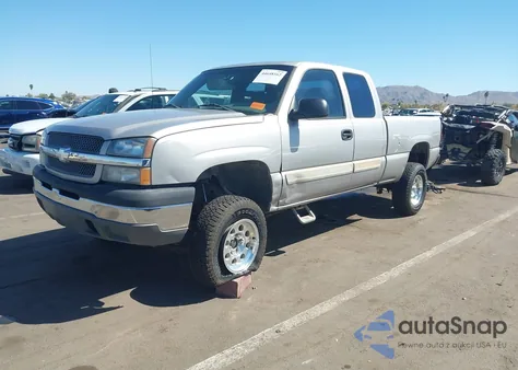 2004 Chevrolet Silverado 1500 Ls z USA, uszkodzony, nr VIN 2GCEK19T741359312